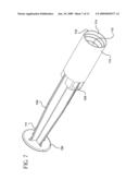 Syringe Assembly Including Reuse Prevention Mechanism diagram and image