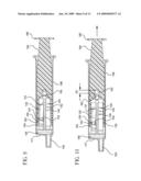 Syringe Assembly Including Reuse Prevention Mechanism diagram and image