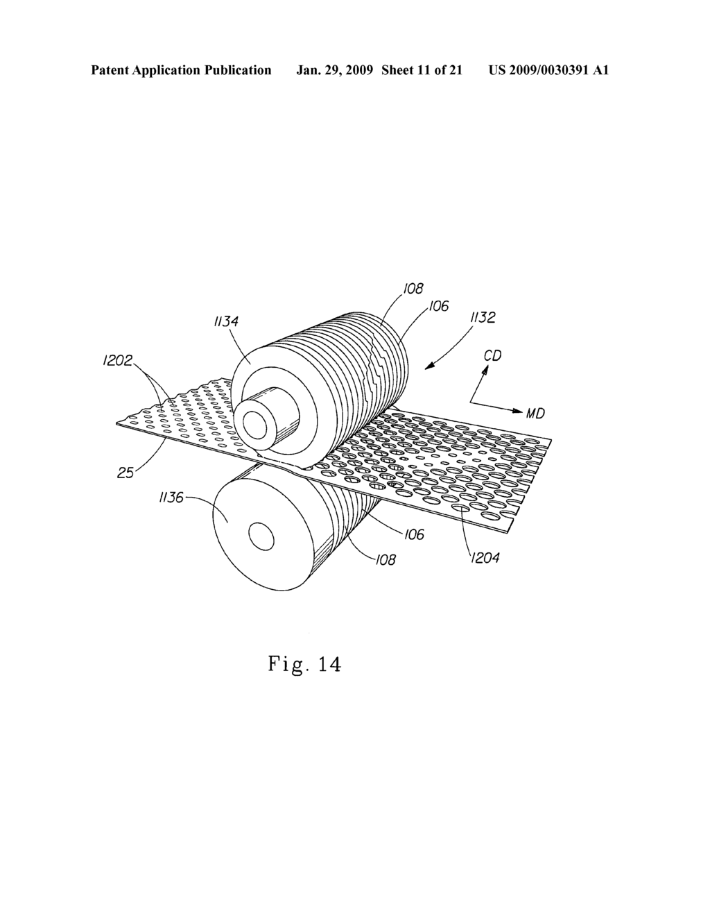 Absorbent article - diagram, schematic, and image 12