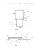 Quiet adhesive fastening system for a disposable absorbent article diagram and image