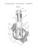 ULTRASONIC CURVED BLADE diagram and image