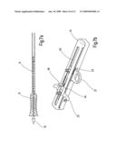 INSERTION SYSTEM FOR STENTS, COMPRISING TENSION-COMPRESSION KINEMATICS diagram and image