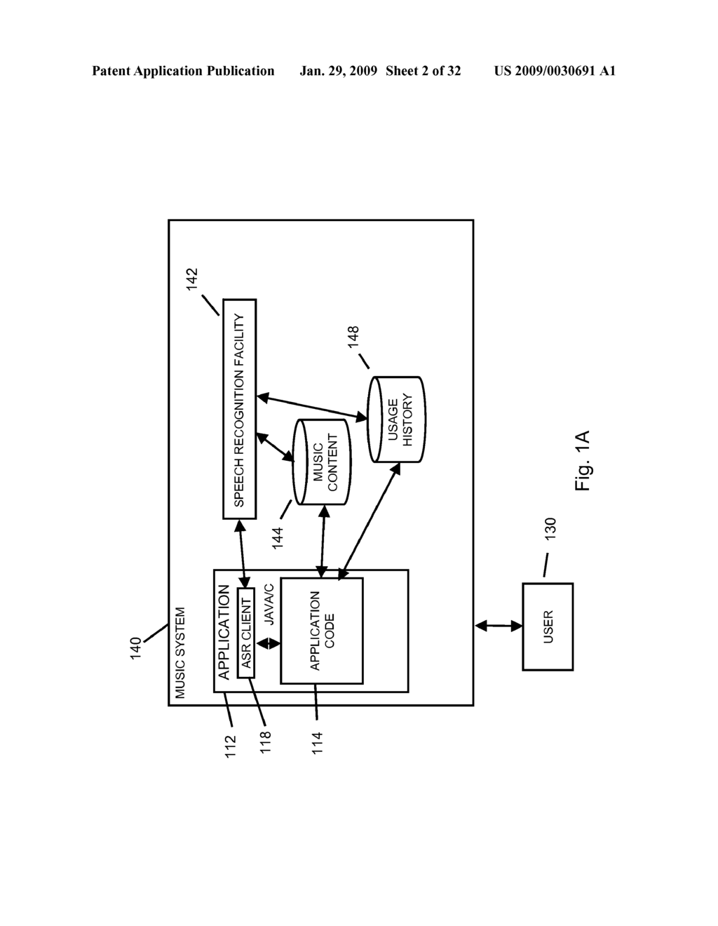 USING AN UNSTRUCTURED LANGUAGE MODEL ASSOCIATED WITH AN APPLICATION OF A MOBILE COMMUNICATION FACILITY - diagram, schematic, and image 03