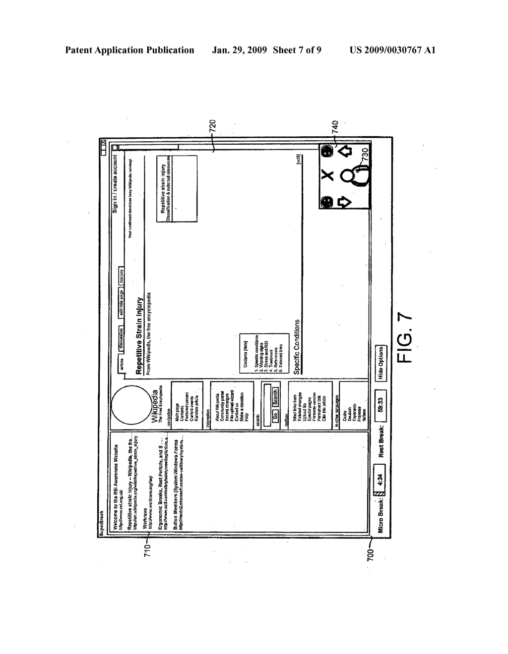 SCHEDULING AND IMPROVING ERGONOMIC BREAKS USING ENVIRONMENTAL INFORMATION - diagram, schematic, and image 08