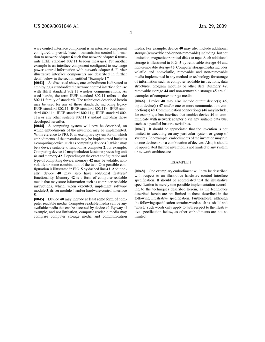 Hardware control interface for IEEE standard 802.11 - diagram, schematic, and image 16