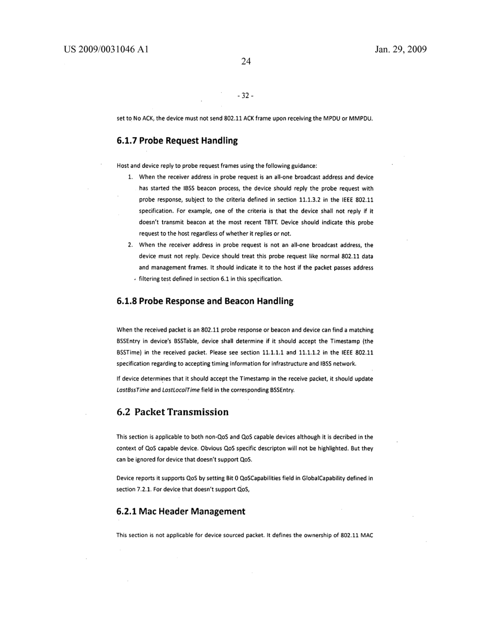 Hardware control interface for IEEE standard 802.11 - diagram, schematic, and image 36