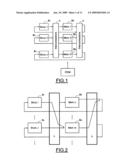 Method and device for interleaving data diagram and image