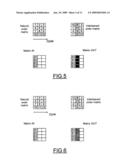 Method and device for interleaving data diagram and image