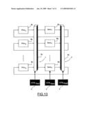 Method and device for interleaving data diagram and image