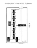 Method and device for interleaving data diagram and image