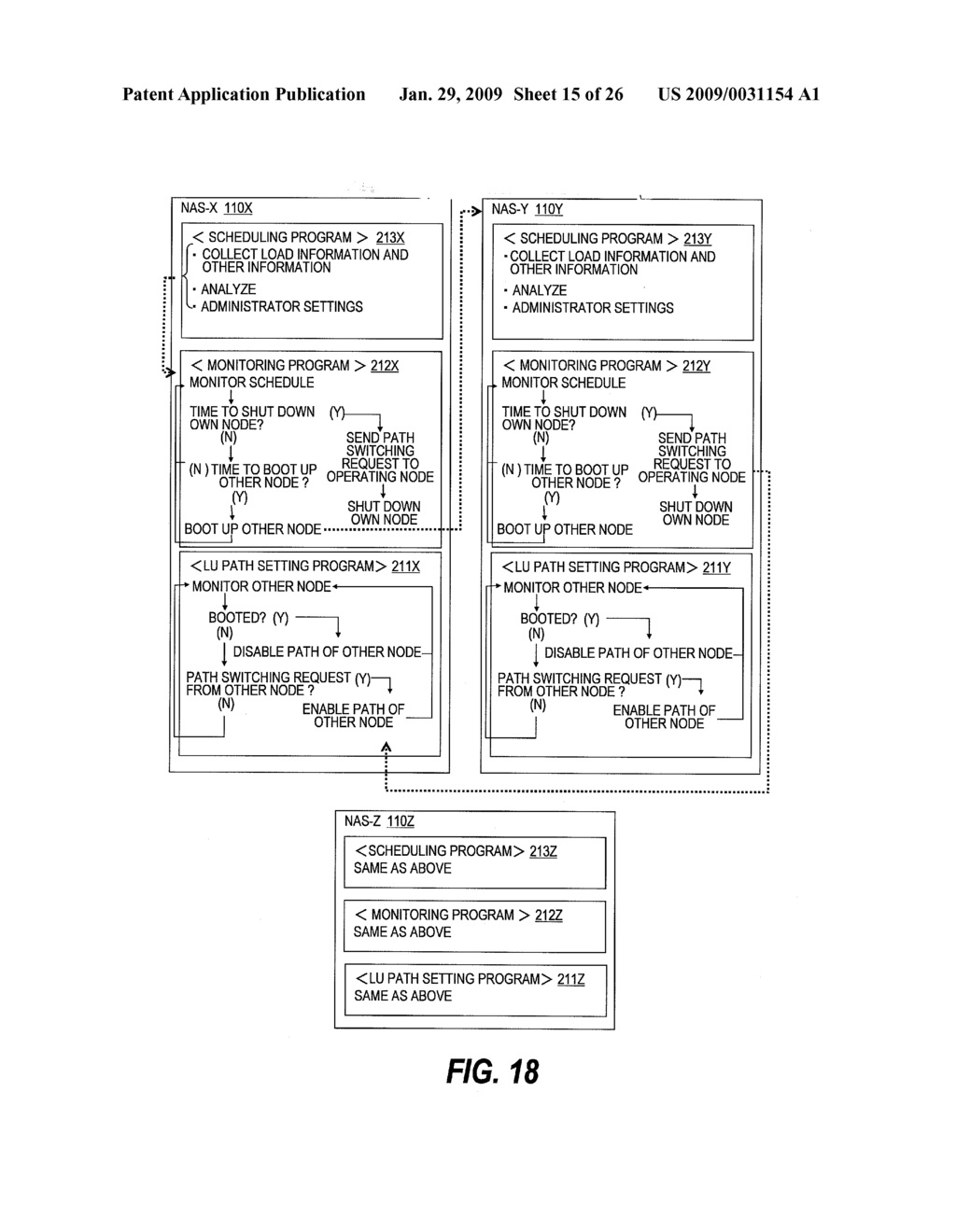 POWER SAVING METHOD IN NAS AND COMPUTER SYSTEM USING THE METHOD - diagram, schematic, and image 16