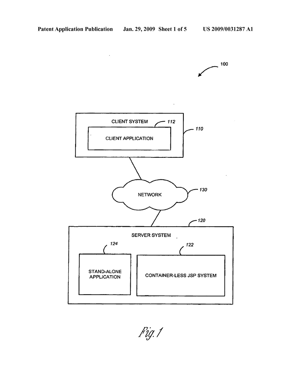 CONTAINER-LESS JSP TEMPLATE - diagram, schematic, and image 02