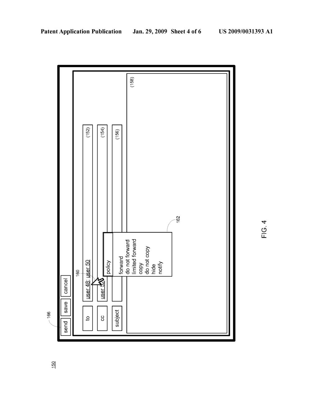 SYSTEM AND METHOD FOR CONTROLLING EMAIL PROPAGATION - diagram, schematic, and image 05