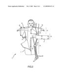 Garment With Thoracic Access diagram and image