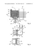 Cleaning Device for a Component Within a Process Air Circuit of a Household Tumble-Dryer diagram and image