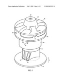 Fixed line trimmer head with ease of loading diagram and image