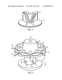 Fixed line trimmer head with ease of loading diagram and image