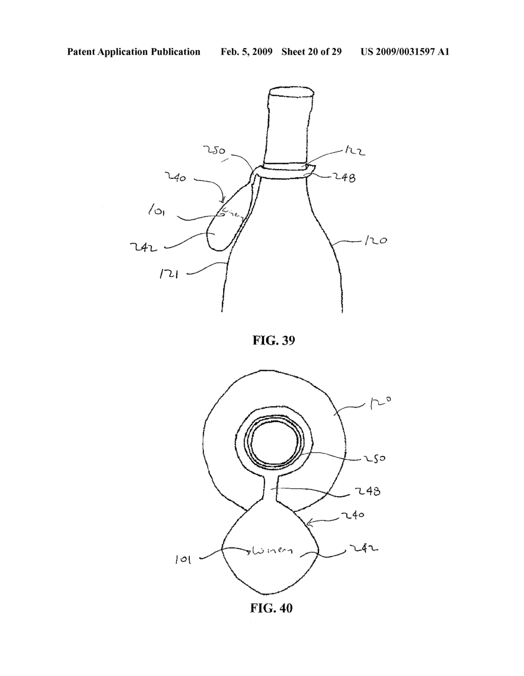 BI-POSITIONAL WINE CELLARING LABEL - diagram, schematic, and image 21