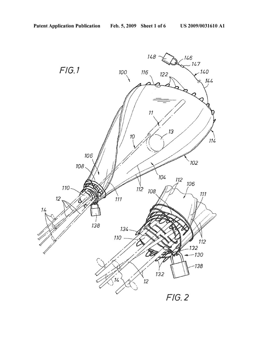 PORTABLE SECURITY DEVICE FOR FISHING RODS AND REELS - diagram, schematic, and image 02