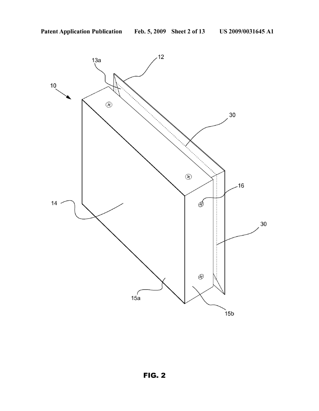 Architectural Covering and Method - diagram, schematic, and image 03