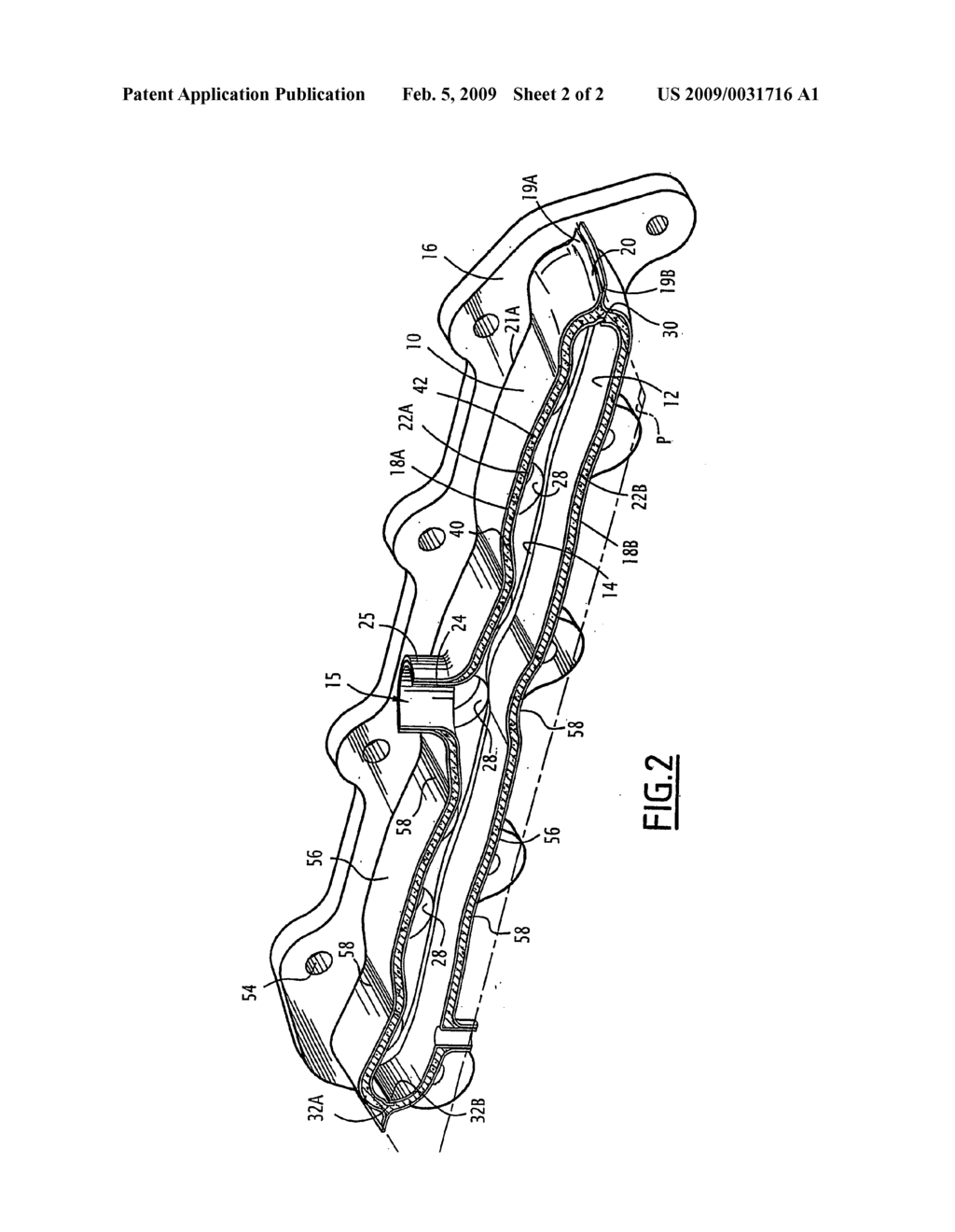 Exhaust Manifold - diagram, schematic, and image 03