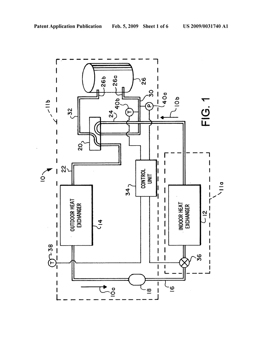 Expansion valve control system and method for air conditioning apparatus - diagram, schematic, and image 02