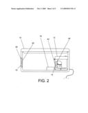 Portable cooler with internal ice maker diagram and image