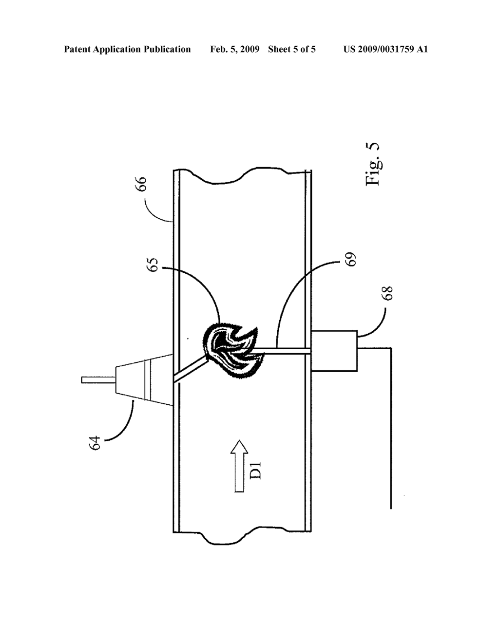 Gas Supply Assembly For Mineral Fiber Apparatus - diagram, schematic, and image 06