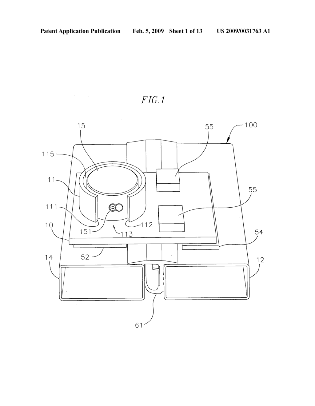 Shipping container locking assembly - diagram, schematic, and image 02