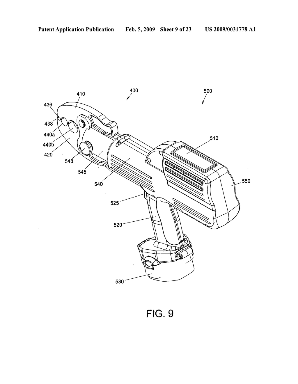 Multi-application crimping or pressing tool - diagram, schematic, and image 10