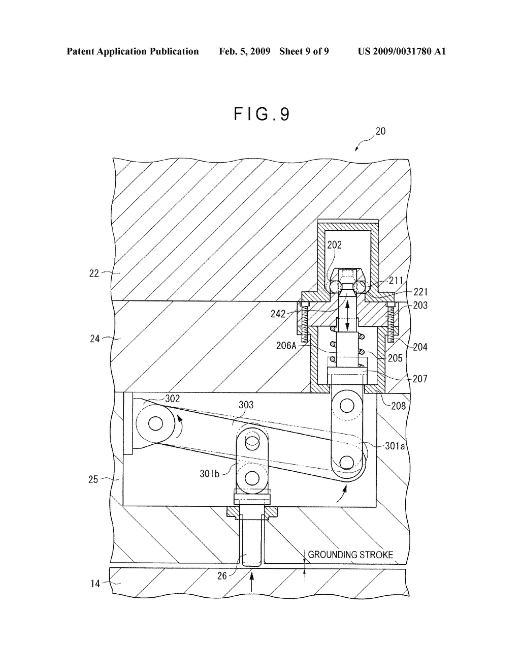 DIE CLAMP MECHANISM FOR PRESS MACHINE - diagram, schematic, and image 10