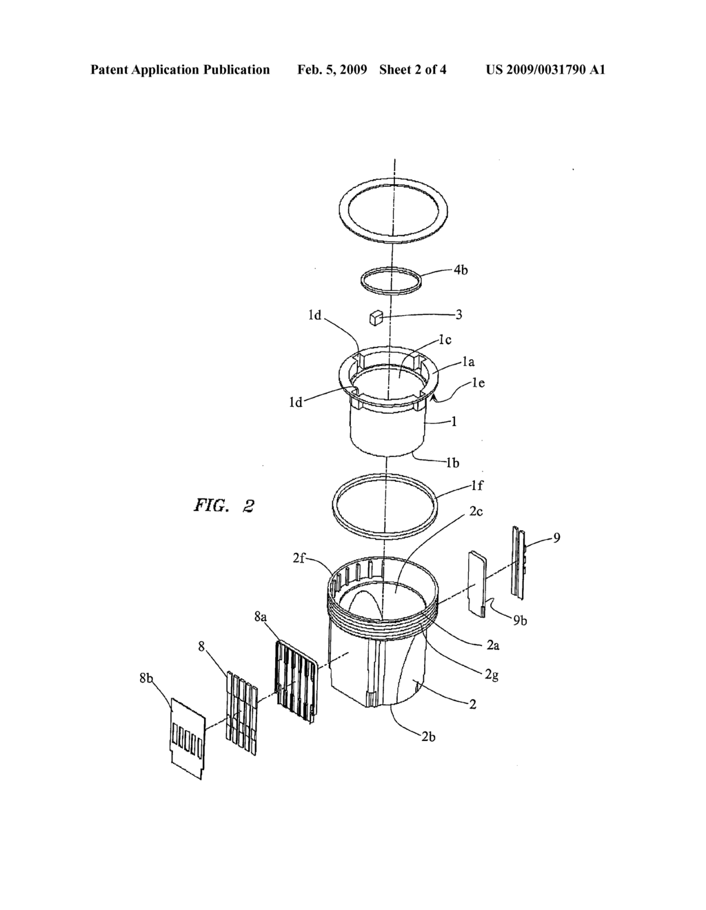 Sample Collection Cup with Integrated Activatable Sample Analysis System - diagram, schematic, and image 03