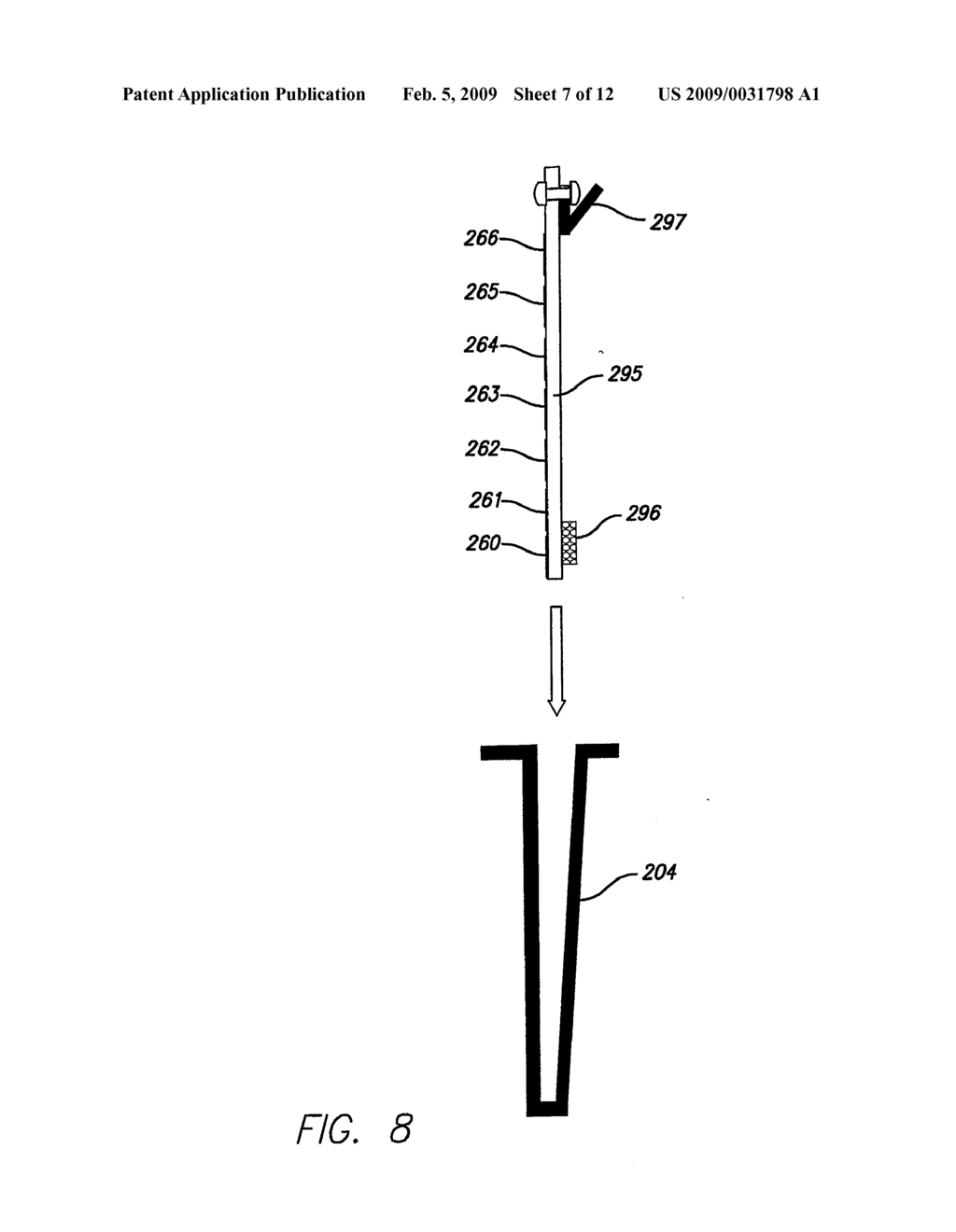 FLUID LEVEL MEASURING DEVICE FOR A BEVERAGE DISPENSER - diagram, schematic, and image 08