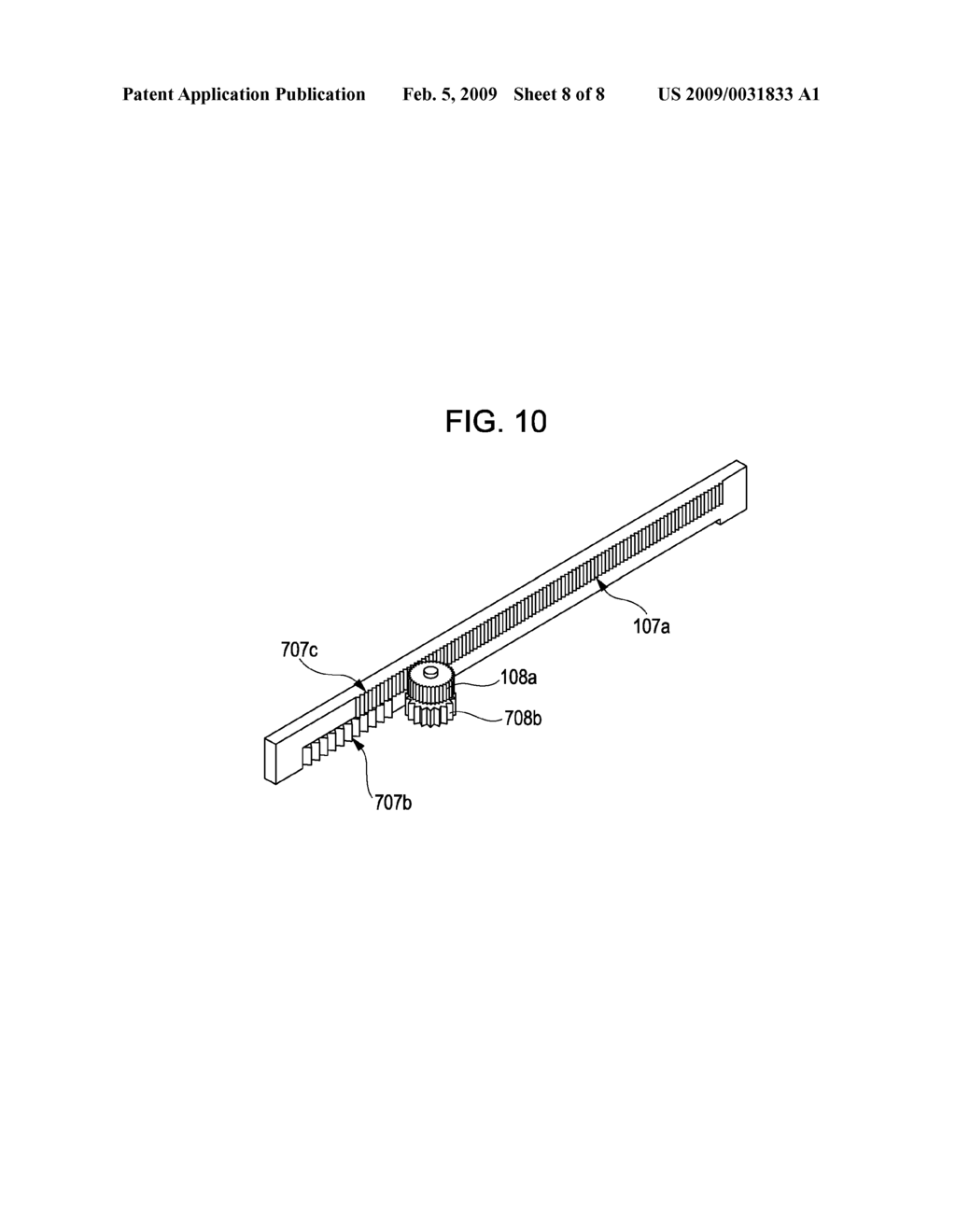 DRIVING MECHANISM FOR CARRIER, RECORDING APPARATUS, AND READING APPARATUS - diagram, schematic, and image 09