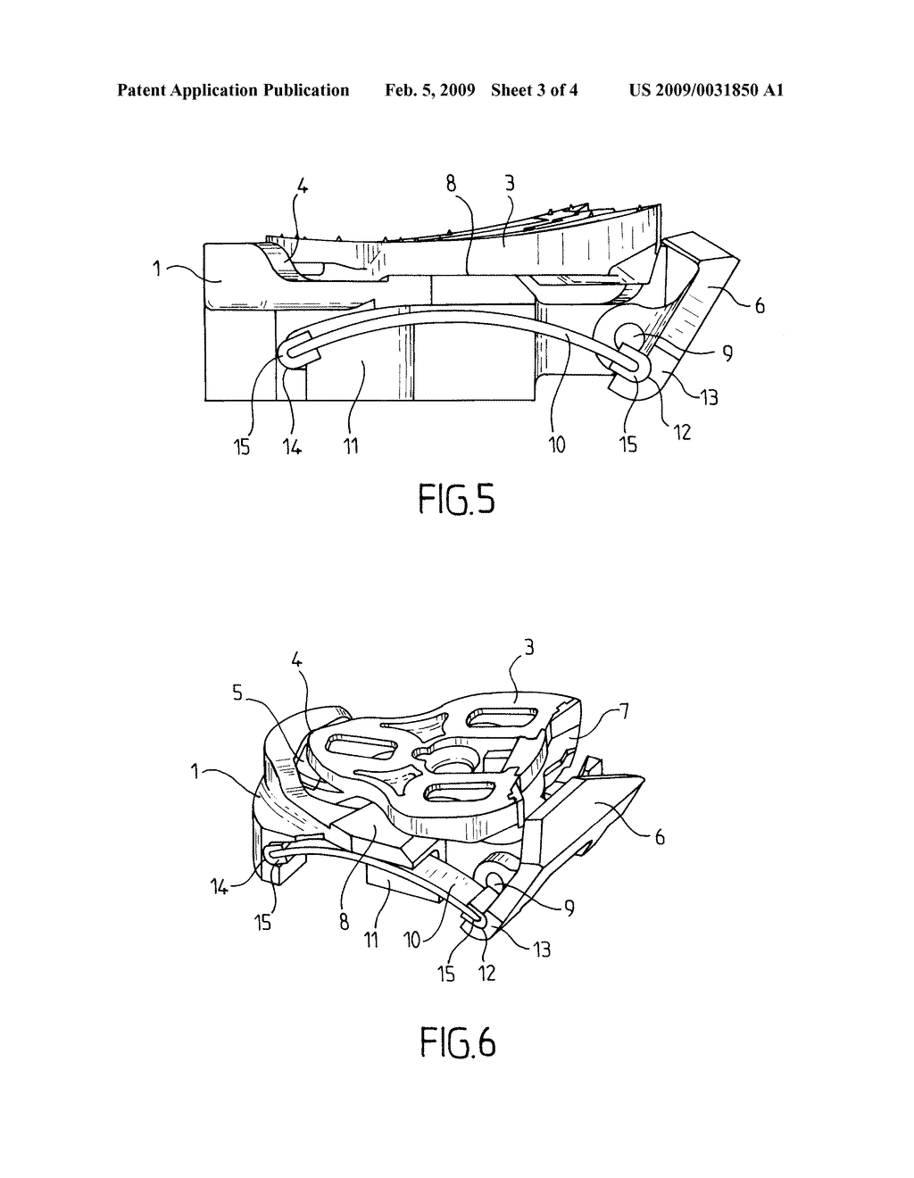 AUTOMATIC BICYCLE PEDAL WITH LEAF SPRING - diagram, schematic, and image 04