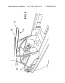 Retractable boat top with arched canopy diagram and image