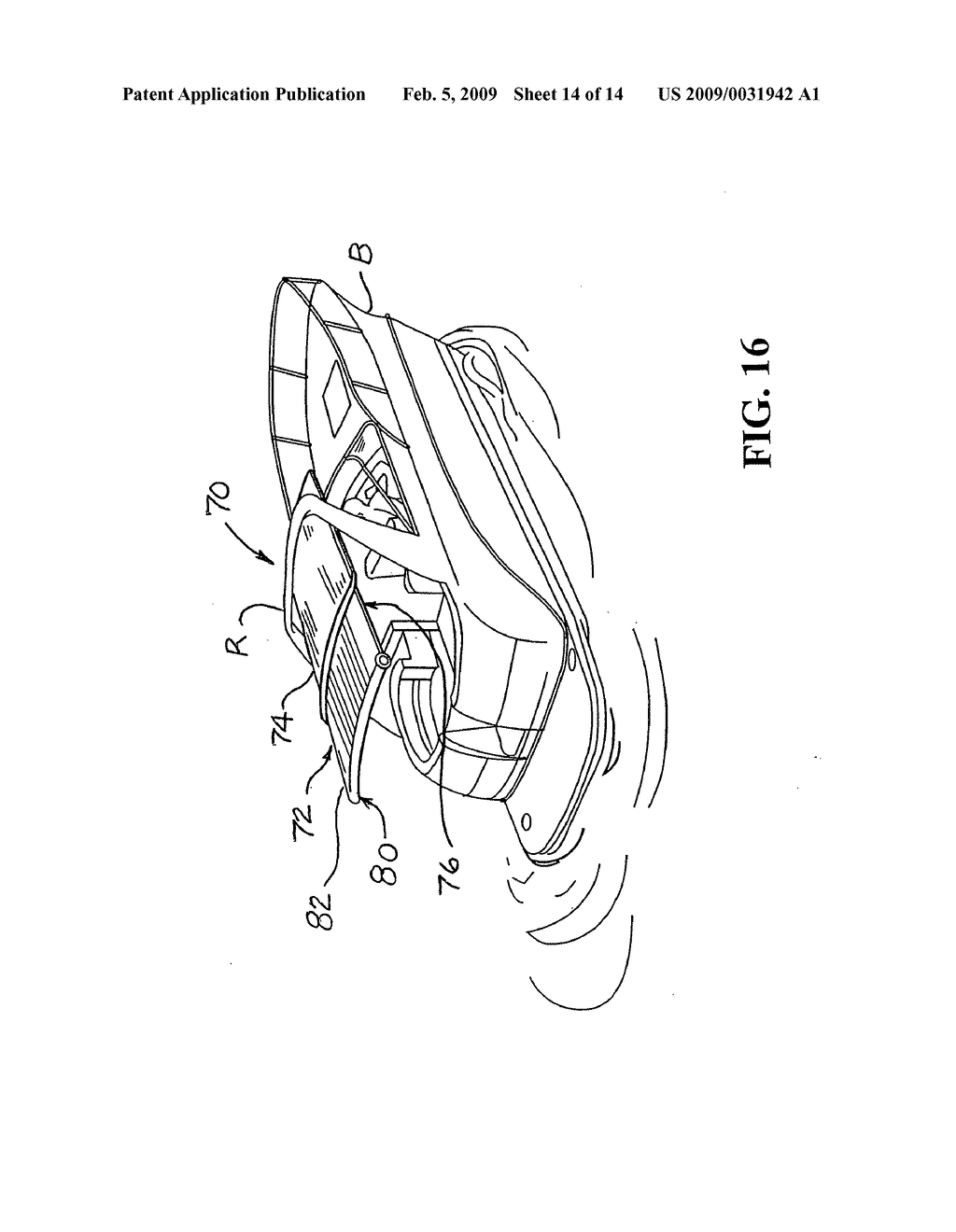 Retractable boat top with arched canopy - diagram, schematic, and image 15