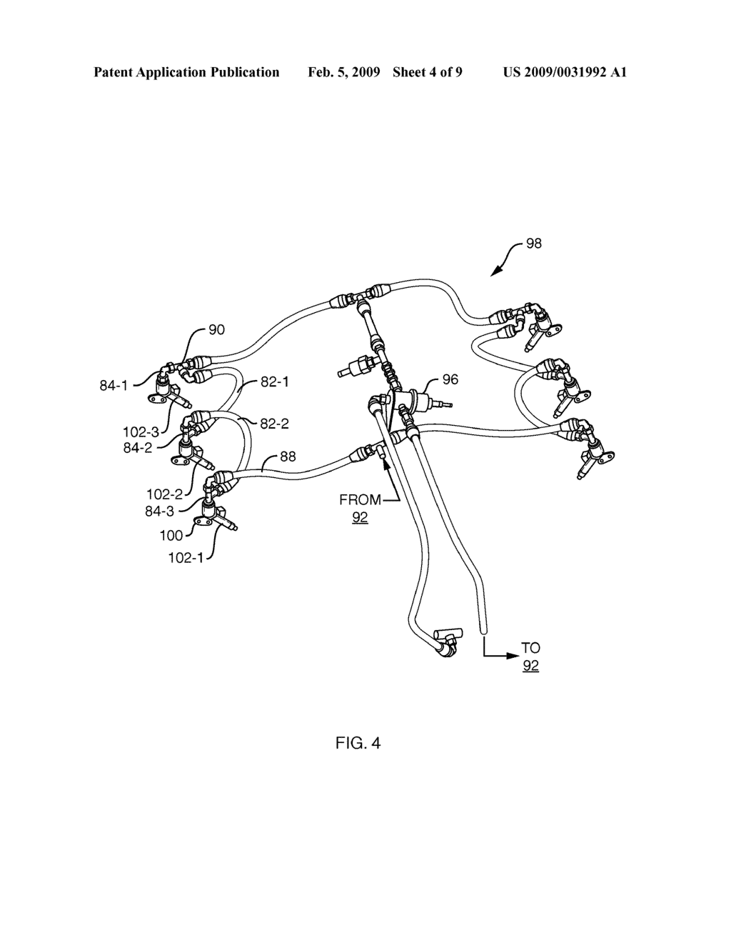 FUEL INJECTOR MOUNTING ASSEMBLY FOR AN AIRCRAFT ENGINE FUEL DELIVERY SYSTEM - diagram, schematic, and image 05