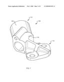 FUEL INJECTOR MOUNTING ASSEMBLY FOR AN AIRCRAFT ENGINE FUEL DELIVERY SYSTEM diagram and image