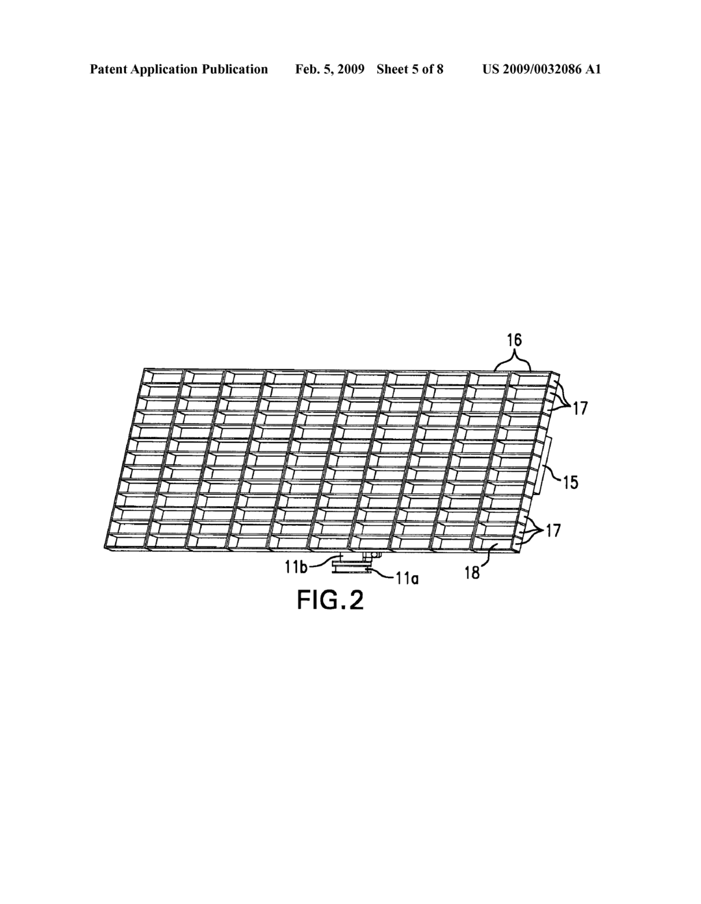 TERRESTRIAL SOLAR ARRAY INCLUDING A RIGID SUPPORT FRAME - diagram, schematic, and image 06