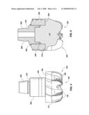 SLEEVE STRUCTURES FOR EARTH-BORING TOOLS, TOOLS INCLUDING SLEEVE STRUCTURES AND METHODS OF FORMING SUCH TOOLS diagram and image