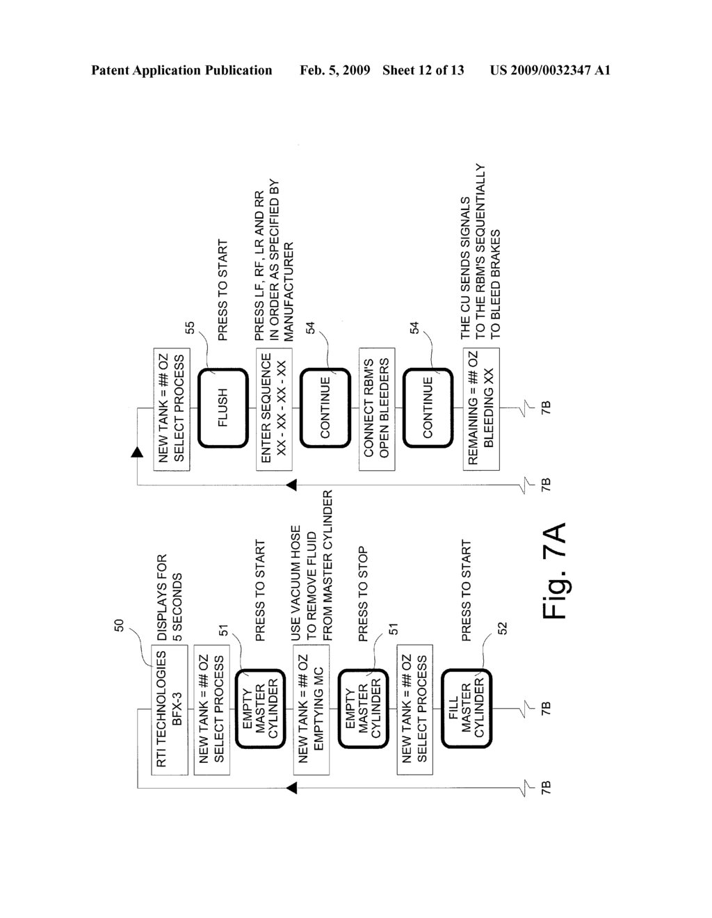 AUTOMOTIVE SERVICE EQUIPMENT AND METHOD FOR BRAKE FLUID EXCHANGE WITH WIRELESS BRAKE BLEEDING SYSTEM - diagram, schematic, and image 13