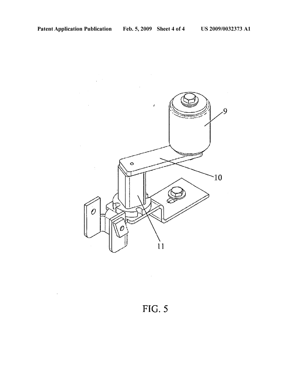 Device for driving load conveyors or transporters - diagram, schematic, and image 05