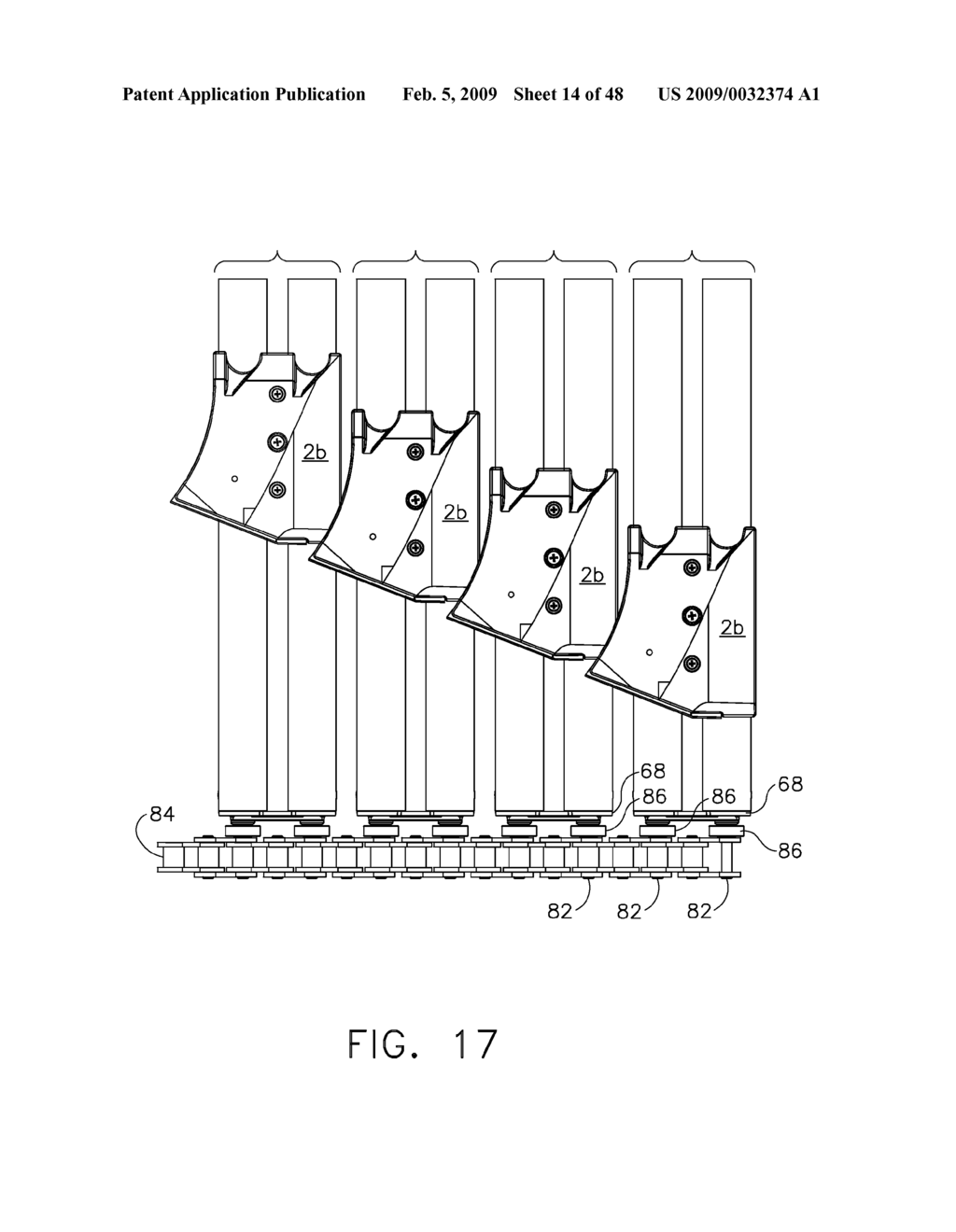 Sortation system pusher - diagram, schematic, and image 15