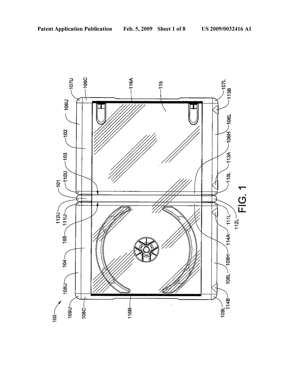 Injection Molded Case for Optical Storage Discs - diagram, schematic, and image 02
