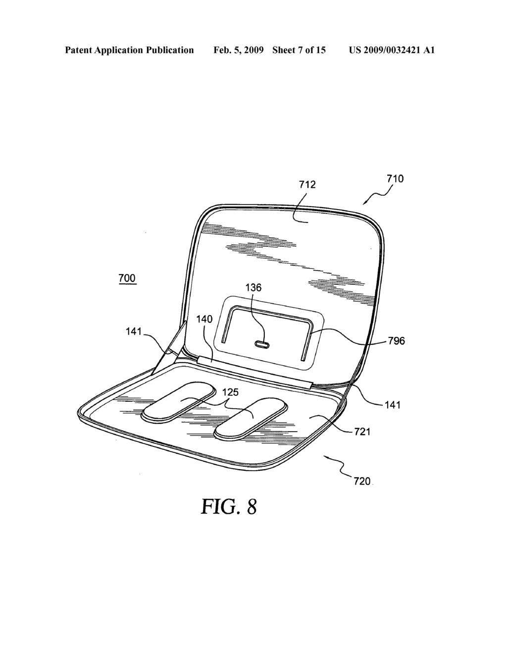 Case configured to hold portable computer and method of manufacturing and using the same - diagram, schematic, and image 08