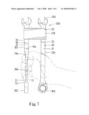 Display Rack Assembly for Wrenches with Different Handles diagram and image