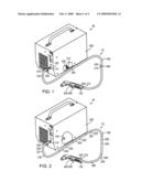 Method and apparatus for sensing the length of a lead diagram and image