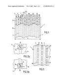 Soil-heating device particularly for soil covered by a synthetic surface diagram and image