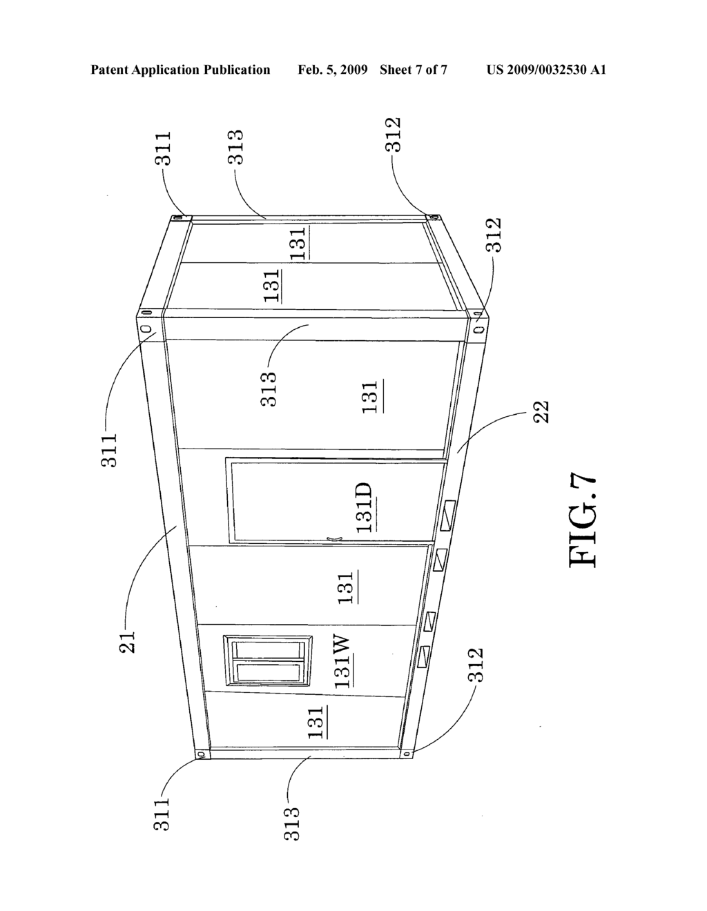 Joint structure for portable work and storage container - diagram, schematic, and image 08